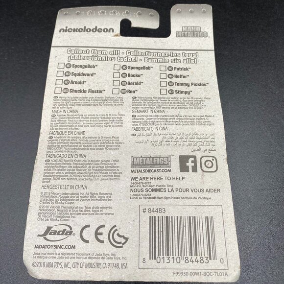 Nickelodeon Rugrats Tommy Pickles Nano Metalfigs 100% Die Cast Metal - Picture 7 of 9